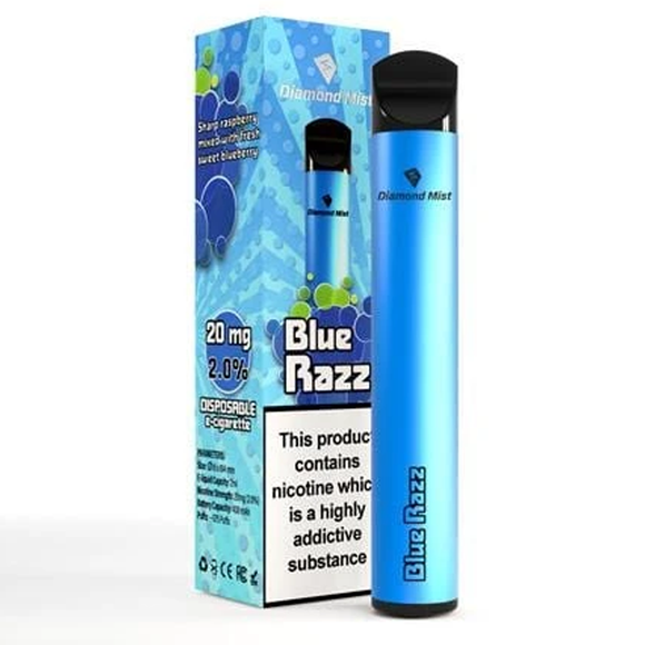 Diamond Mist Disposable / Blue Razz / 20mg