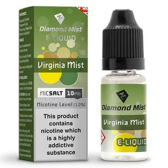 Diamond Mist Virginia Mist Nic Salt