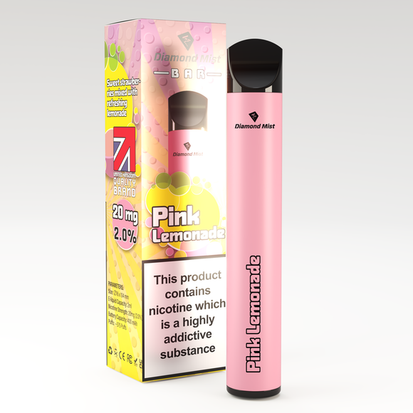 Diamond Mist Disposable / Pink Lemonade / 20mg