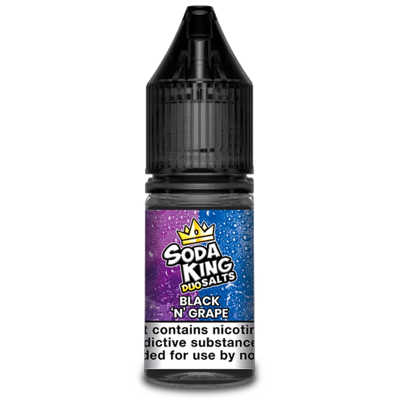 Soda King Duo Black 'N' Grape Nic Salt