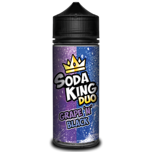 Soda King Duo Grape 'N' Black 100ml