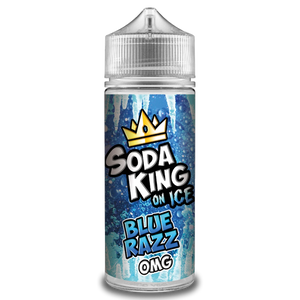 Soda King on Ice Blue Razz 100ml