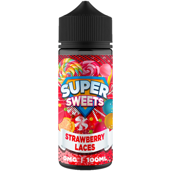 Super Sweets Strawberry Laces 100ml