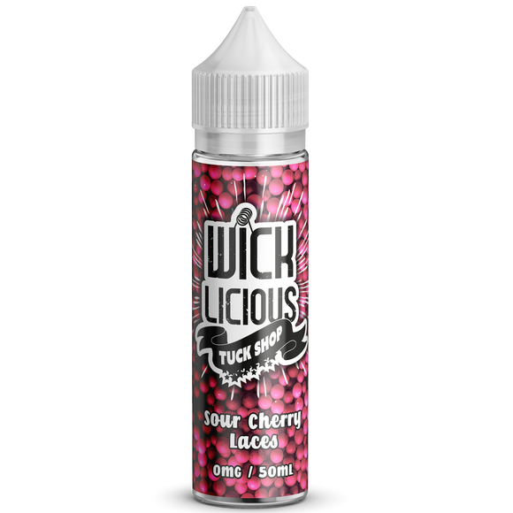 Wicklicious Sour Cherry Laces 50ml