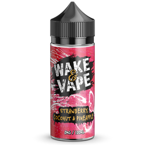 Wake & Vape Strawberry Coconut & Pineapple 100ml